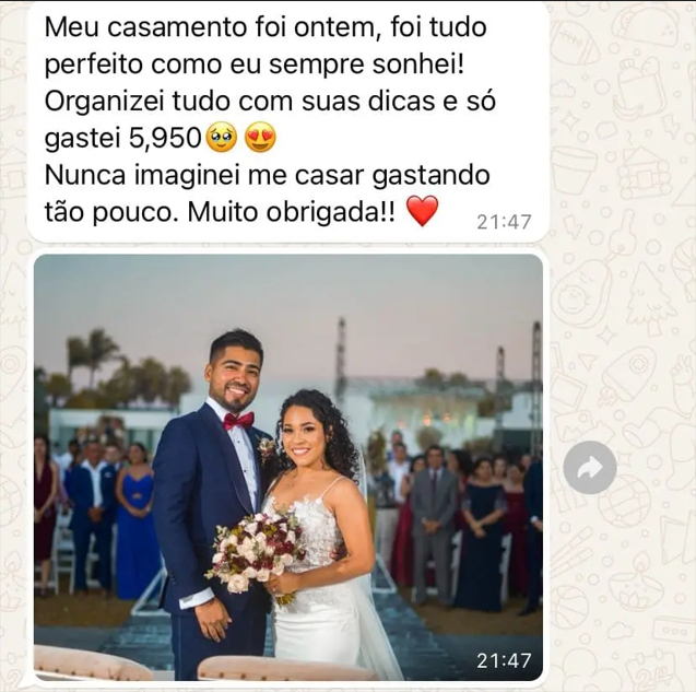 Prova Social - Casamento Perfeito